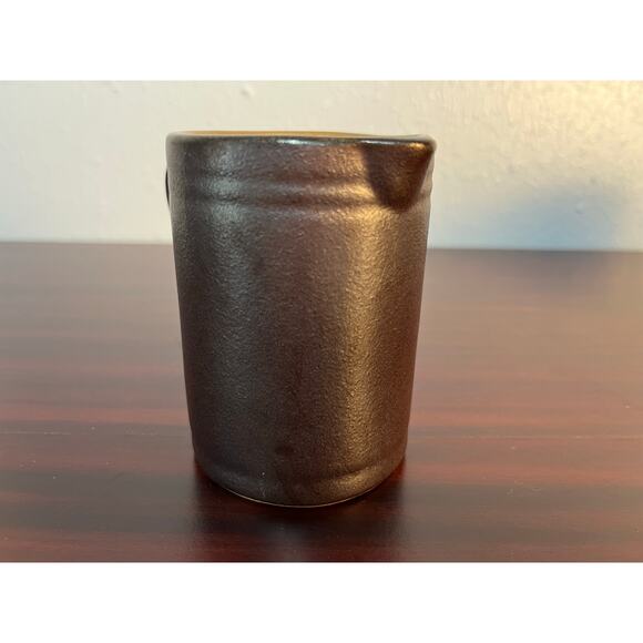 Ceramic Milk Creamer Pitcher Glazed Art Pottery 3" - Picture 2 of 9